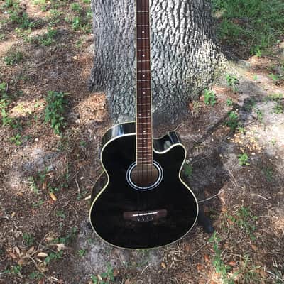 Ibanez AEB5E - Black image 1