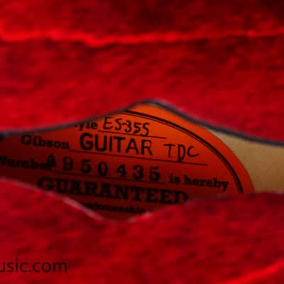 Gibson Custom Shop '59 ES-355 - Bright Red Widow VOS image 7