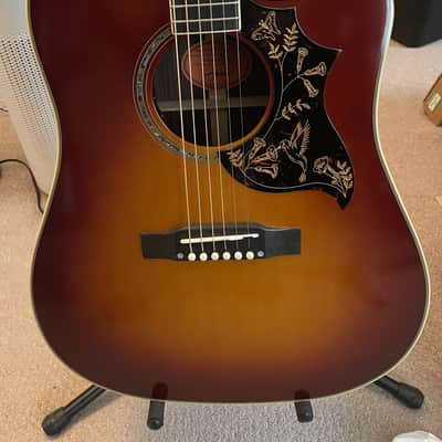 Epiphone "Inspired by Gibson Custom" Hummingbird Deluxe EC 2025 - Present - Autumn Burst image 4