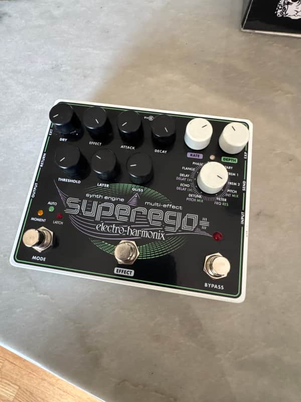 Electro-Harmonix Superego + Plus Freeze Type Pedal image 1