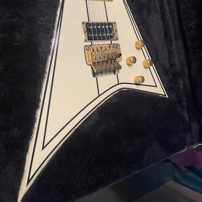 Jackson #166 Randy Rhoads tribute limited Concorde 1992 Pinstripe white image 5
