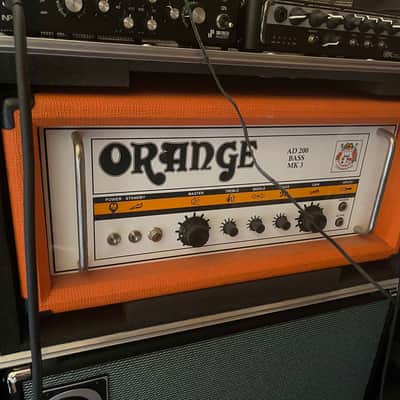 Orange AD200B Mk3 200w Bass Head with touring case image 3