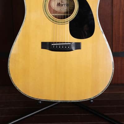 Morris W-30 Acoustic Guitar Made In Japan Pre-Owned image 1