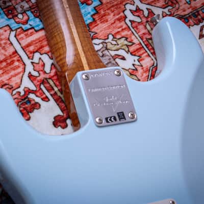 FENDER USA Custom Shop 50's Ltd Roasted Closet Classic Stratocaster "Sonic Blue + Roasted Maple" (2025) (Reserved) image 19