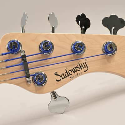 2022 Sadowsky MetroLine 21-Fret Vintage M/J Bass 5 String Alder Morado Fretboard ~MINT~ MJ image 21