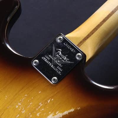 Fender Custom Shop USED 2024 Limited Fat 1954 Stratocaster Relic w/Closet Classic Hardware (Wide-Fade 2 Tone Chocolate Sunburst) image 8