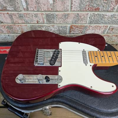 Vintage 1988 Fender American Standard Telecaster Electric Guitar w/ Red Label Plastic Molded Hardshell Case! image 4