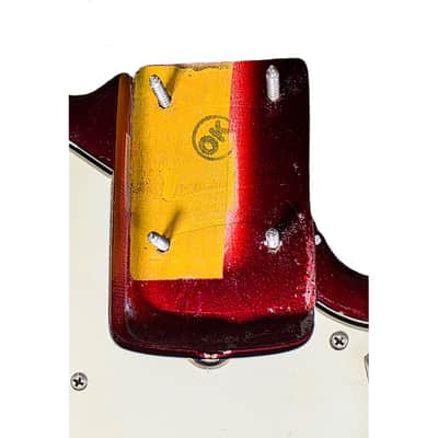 1964 FENDER JAZZ BASS - ALL ORIGINAL - CANDY APPLE RED image 11