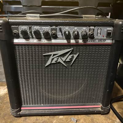 Peavey Rage 158 III TransTube Series 15-Watt 1x8" Guitar Combo 2000s - Black with Red Trim image 1