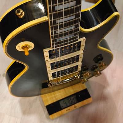 Gibson Custom Shop Peter Frampton "Phenix" Inspired Les Paul Custom Ebony VOS image 11