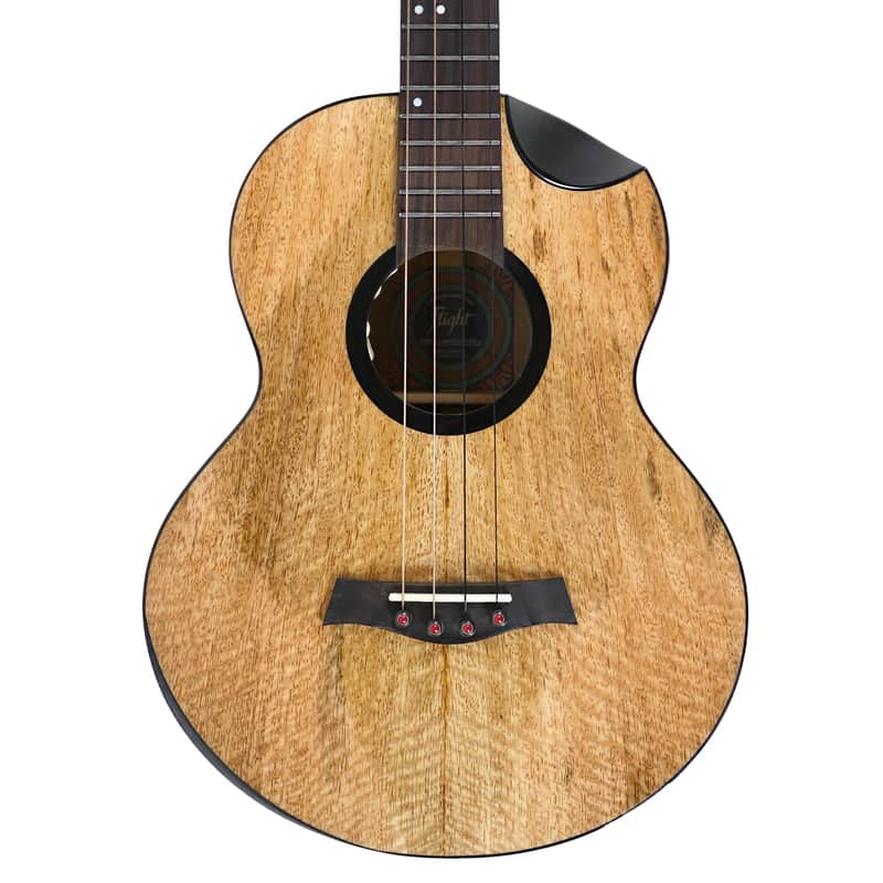 Flight Fireball EQ-A Solid Mango Baritone Ukulele image 1