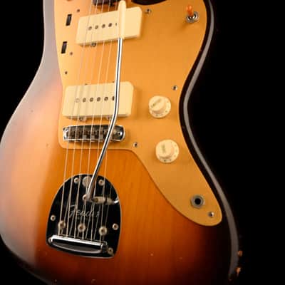 Vintage '59 Fender Jazzmaster 3-Tone Sunburst with OHSC - Danny Amis Los Straitjackets image 6