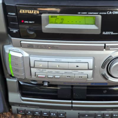 Aiwa Compact Disc Carry Component System CA-DW635U Cassette Radio Boombox image 6
