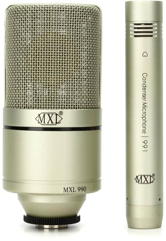 MXL 990 / 991 Condenser Microphone Kit | Reverb