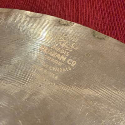 Zildjian 15" A Custom Mastersound Hi-Hat Cymbals image 14