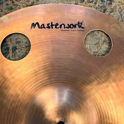 PAPERTHIN Hand Hammered Masterwork Pre Aged Crash Effects 17” 958 g CLEAN image 3