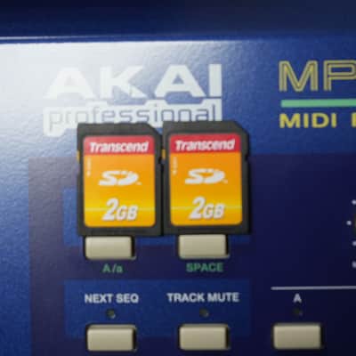 Akai MPC2000XL - Blue - Great Condition - Upgrades! image 2
