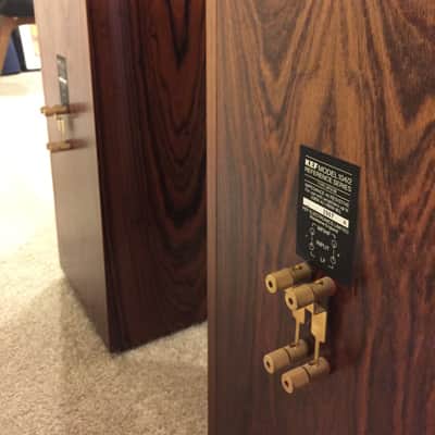 KEF Reference Series 104/2 Floorstanding Speakers in Vintage Walnut image 5