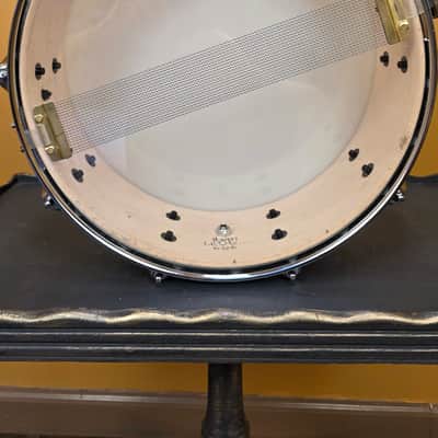Pork Pie Black & White Snare 5x14 image 9