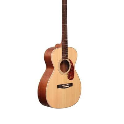 Guild M240E Acoustic Electric Guitar Natural Guitar image 8