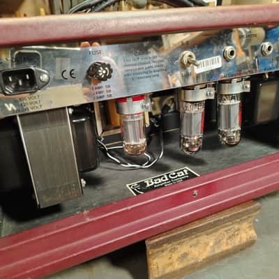 Bad Cat Hot Cat 30  2004 - Red/Cream Tolex image 10
