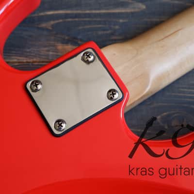 Brian by Bacchus BJB-380 Jazz Bass 1997-2000 Red image 11