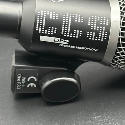 AKG CCS D22 Dynamic Cardioid Instrument Microphone w/ Integrated Stand Mount image 2
