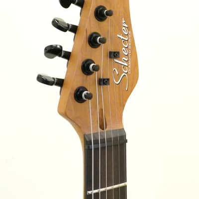 Schecter PT Standard Electric Guitar Black Fade Burst Burl image 8