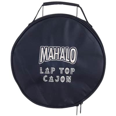 Mahalo Lap Top Cajon Drum With Strap & Gig Bag Geometric Style image 2
