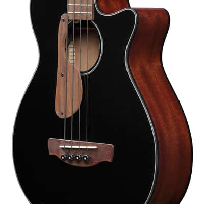 IBANEZ AEGB24E-BKH Elektro-Akustik-Bass 4-String black high gloss image 3