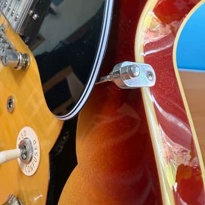 Epiphone ES-335 2022 - Figured Raspberry Tea Burst image 19