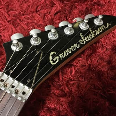 Grover Jackson KE.P-75-MBK Kelly Electric Guitar Black Transformation Guitar Used in Japan image 5