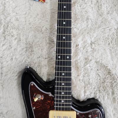 Tagima TW61 BK-DF/TT Offset Electric Guitar w/P90s, Black - B stock - Jazz Mastr image 4