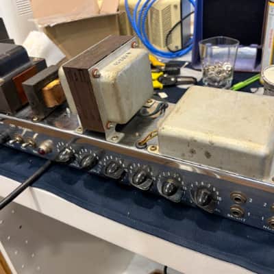 1958 Fender Tweed Bassman 5F6A Head Version image 5