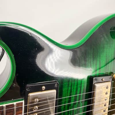 2012 Gibson Limited Edition Les Paul Custom – Green Widow image 21