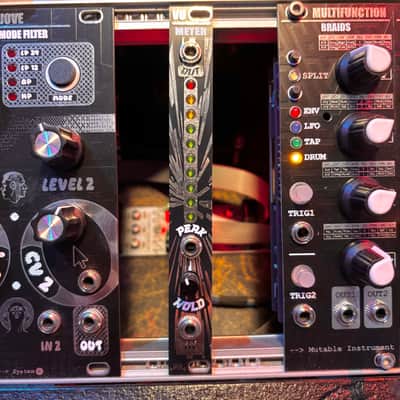 Avalon Harmonics VU | VU Meter & Envelope Follower | 3HP Eurorack DIY - Unique Panel image 2
