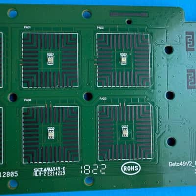 Nektar Impact LX49+ MIDI Keyboard Part: Drum Trigger Pad Circuit Board PCB image 4