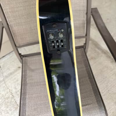 Alvarez Fusion Acoustic-Electric Guitar 2010s - Blue Burst image 9