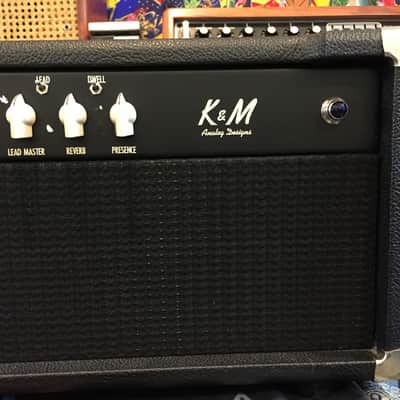 EXTREMELY RARE! Original K&M Analog Designs (PRE-TWO ROCK) Only 3 SUPERNATURAL TONE AMPLIFIERS in Existence with Carlos Santana Specifications 100 Watts
April of 2000
Black TELEX Exterior image 4