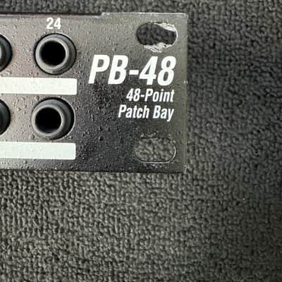 dbx PB48 48-Point TRS Patchbay 2010s - Black image 4