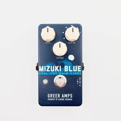 Greer Mizuki Blue Dual JFET Overdrive Pedal image 1