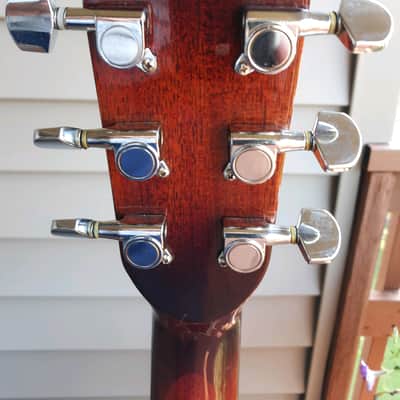 Sigma Guitar by Martin DT-4 Vintage Sunburst 1970's SunBurst image 6