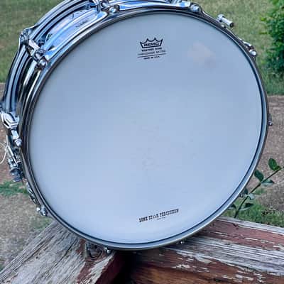 Vintage 1960’s Ludwig LM 402 Supraphonic 6.5x14" 10-Lug Aluminum Snare Drum with Keystone Badge - CLEAN image 12