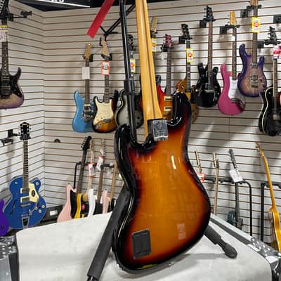 Fender Player Plus Active Jazz Bass - 3-Tone Sunburst w/Pau Ferro Fretboard + Gig Bag & PLEK*D #475 image 13