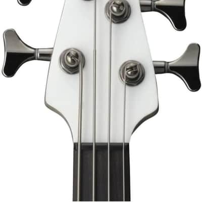 Yamaha TRBX504TWH 4-String Bass with Rosewood Fretboard - Transparent White image 2