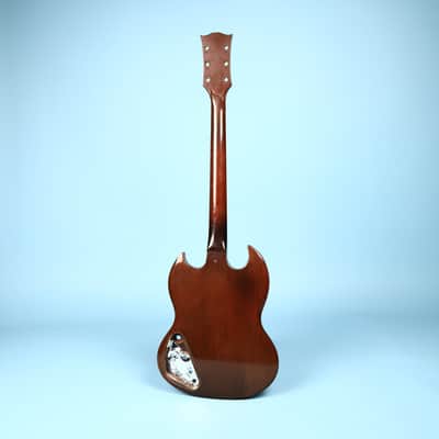 1972 Gibson SG Standard Body & Neck Husk Walnut Brown Vintage Small Pickguard image 6