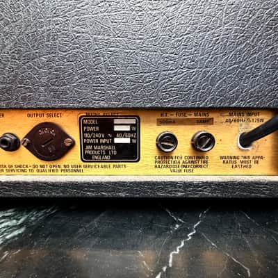 Marshall JMP 2204 Master Model Mk2 Lead 50-Watt Guitar Amp Head 1980 image 9
