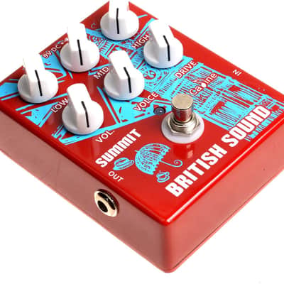 Caline CP-58 British Sound 2024 - Red / Blue image 2