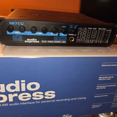 MOTU Audio Express 6x6 Interface 2011 - Present - Black image 1
