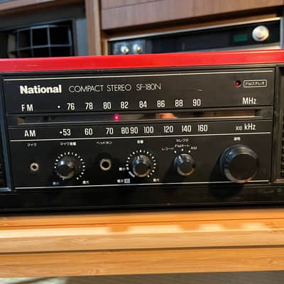 National SF-180N Radio & Record Player | Vintage Japanese Turntable Stereo | Serviced Working image 3
